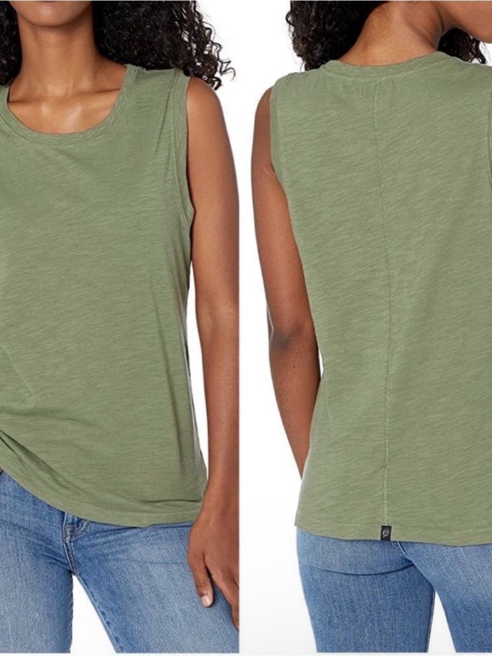The Drop Nicole Crewneck Muscle Tank Top